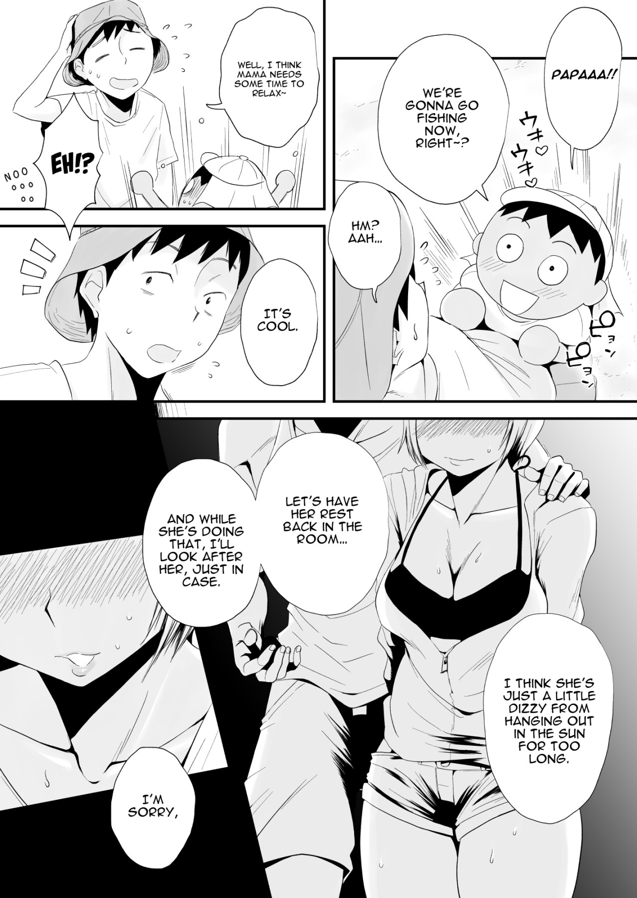 Hentai Manga Comic-My Wife is Being Taken Away ~The Seaside Town・-Chapter 1~-59